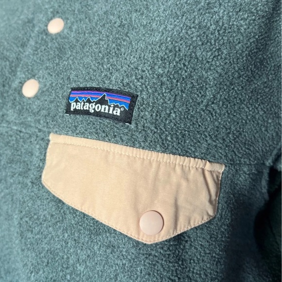 Patagonia Synchilla Lightweight Snap-T Pullover Size Small In Grey - Picture 5 of 11